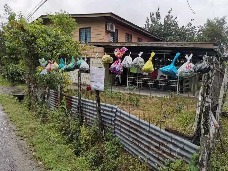 potret kampung di Malaysia bagikan hasil panen gratis facebook