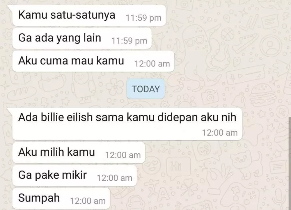 chat WA cara ngeles ke gebetan © 2020 instagram.com chat WA cara ngeles ke gebetan © 2020 instagram.com