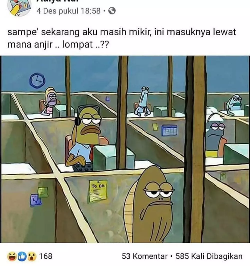 status FB lucu salah desain bikin ketawa © 2020 instagram.com