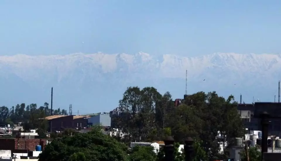 10 Penampakan pegunungan Himalaya selama India lockdown Twitter 10 Penampakan pegunungan Himalaya selama India lockdown Twitter