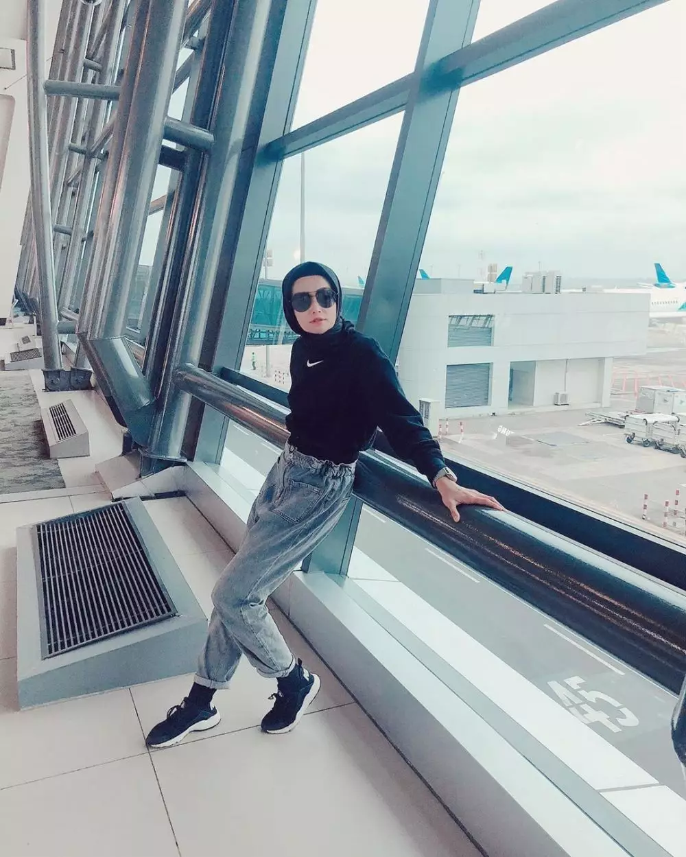 Soraya Larasati saat olahraga © 2020 Instagram/@sorayalarasat1