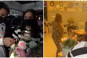 10 Potret ulang tahun Rieta Amilia, sedih tak bisa cium peluk cucu