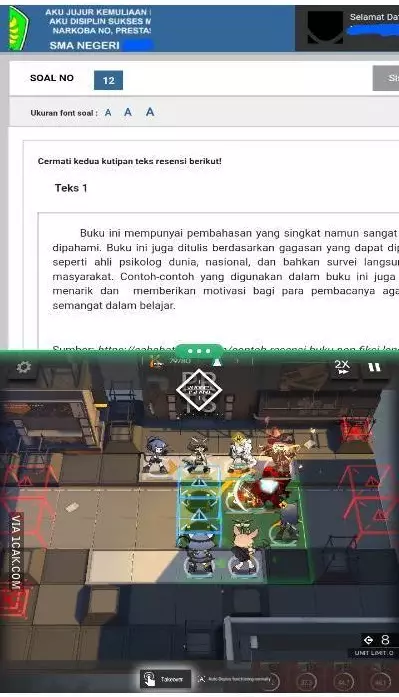 Meme ujian online 1cak.com