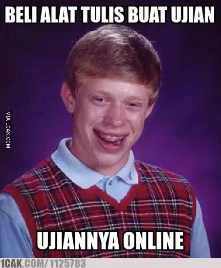 Meme ujian online 1cak.com