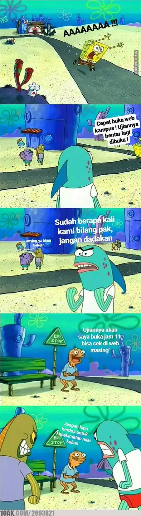Meme ujian online 1cak.com