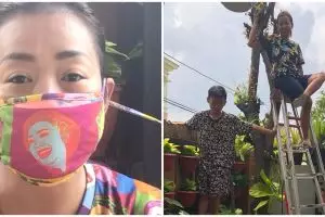 7 Aksi nyeleneh Soimah saat di rumah aja, bikin ngakak