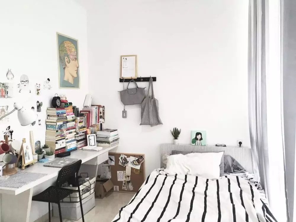 Transformasi ruang kerja Naela Ali © 2020 brilio.net