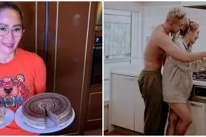 Gaya 6 penyanyi dangdut saat masak, penampilannya curi perhatian