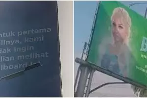 Tulisan di 8 baliho ini kreatifnya bikin dahi berkerut
