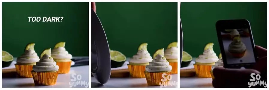 Trik fotografi kuliner pakai kamera HP Twitter/@awkwardgoogle Trik fotografi kuliner pakai kamera HP Twitter/@awkwardgoogle