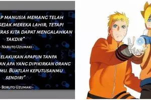 40 Kata-kata motivasi Naruto dan Boruto, bikin semangat raih mimpi