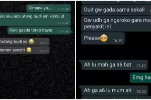 10 Chat desain 'minta harga teman' ini endingnya ngeselin