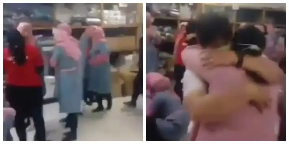 Viral tangis karyawan Ramayana  © 2020 brilio.net