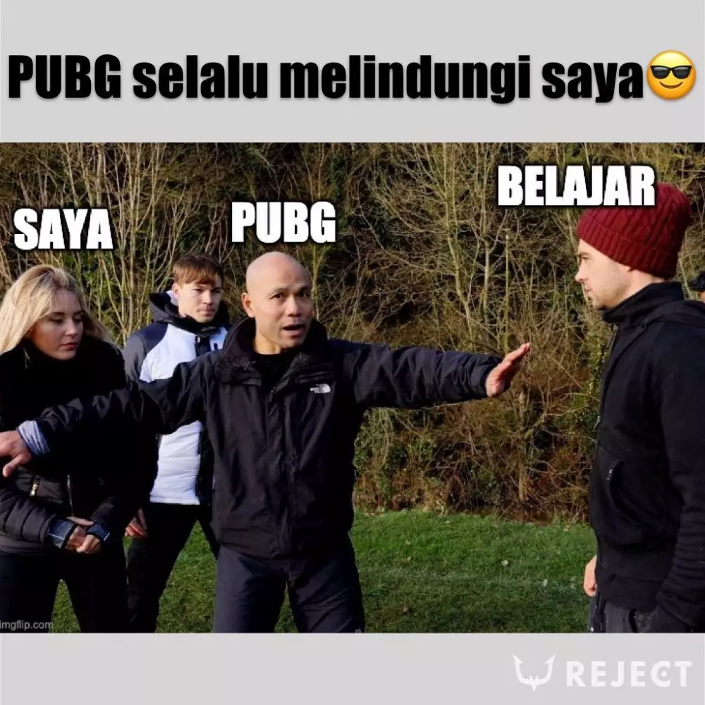 10 Meme lucu PUBG Mobile berbagai sumber
