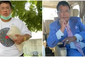 5 Gaya busana Hotman Paris ini curi perhatian, pakai celana sobek