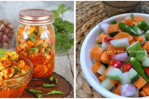 7 Resep acar timun, enak, segar, murah dan mudah dibuat