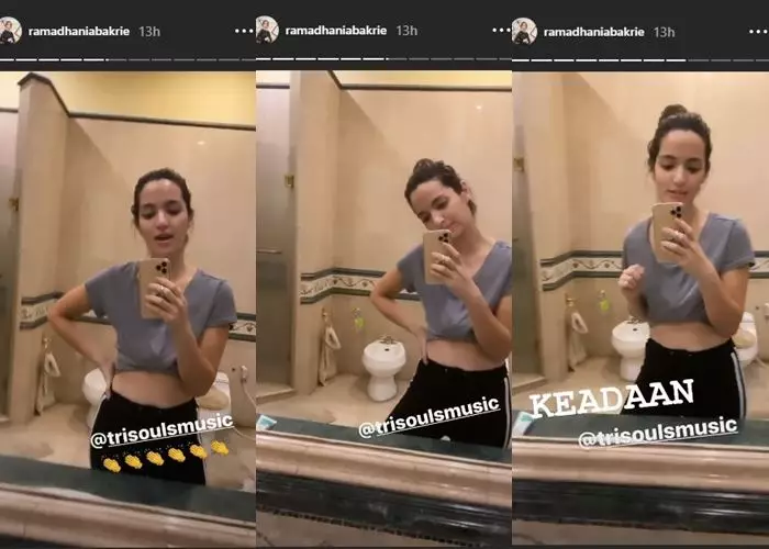 nia ramadhani kamar mandi  © 2020 brilio.net