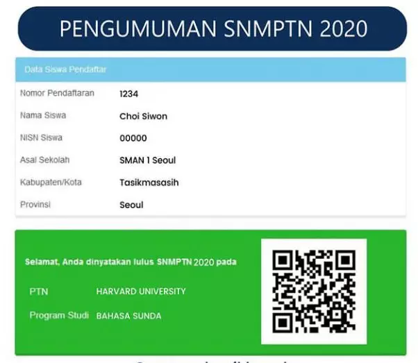 cuitan lucu hasil SNMPTN 2020 berbagai sumber cuitan lucu hasil SNMPTN 2020 berbagai sumber
