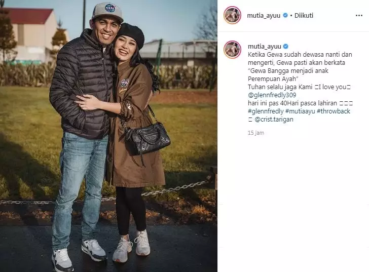 unggahan terakhir istri Glenn Fredly © 2020 instagram.com unggahan terakhir istri Glenn Fredly © 2020 instagram.com