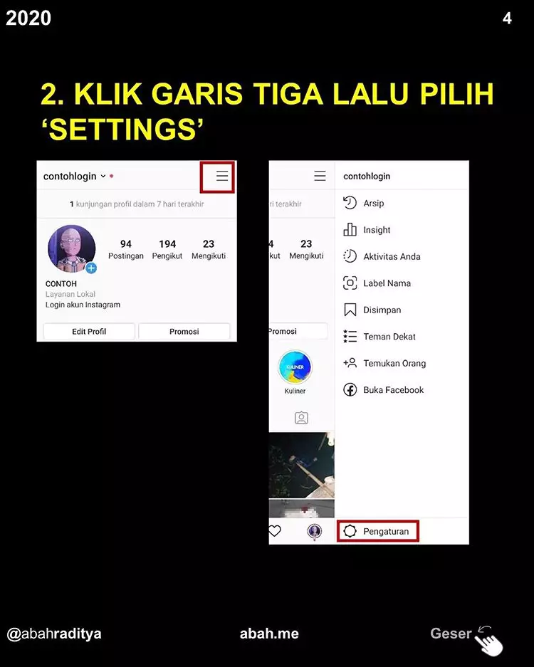 Langkah mengembalikan foto yang sudah dihapus Instagram © 2020 brilio.net