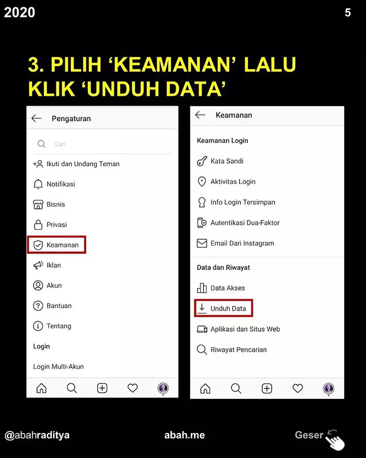 Langkah mengembalikan foto yang sudah dihapus Instagram © 2020 brilio.net
