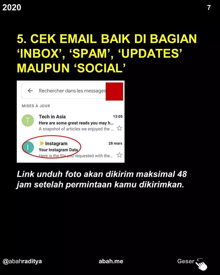 Langkah mengembalikan foto yang sudah dihapus Instagram © 2020 brilio.net