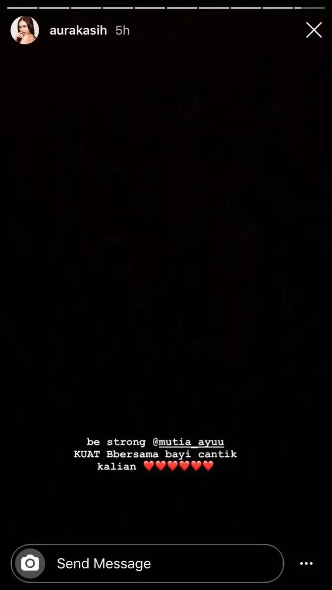 dukungan aura kasih  © 2020 brilio.net