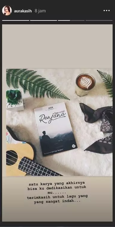 Buku Aura Kasih untuk Glenn Fredly  Instagram Buku Aura Kasih untuk Glenn Fredly  Instagram