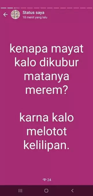 tebakan untuk status Whatsapp © 2021 brilio.net