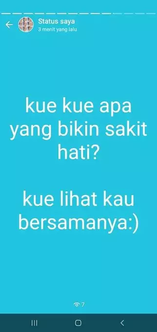 tebakan untuk status Whatsapp © 2021 brilio.net