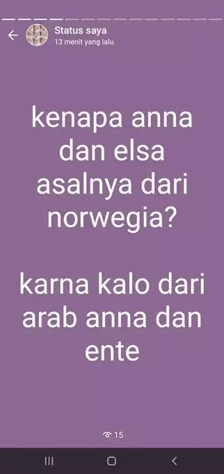 tebakan untuk status Whatsapp © 2021 brilio.net