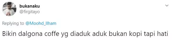 Cuitan bikin dalgona coffee berbagai sumber