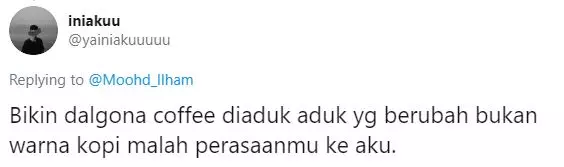 Cuitan bikin dalgona coffee berbagai sumber