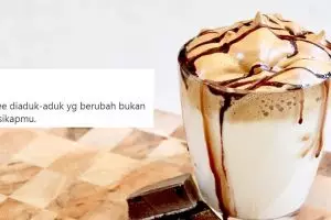 8 Cuitan bikin dalgona coffee ini endingnya malah curhat