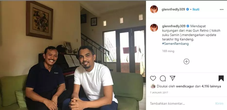 Aksi jiwa sosial Glenn  Berbagai sumber  Aksi jiwa sosial Glenn  Berbagai sumber