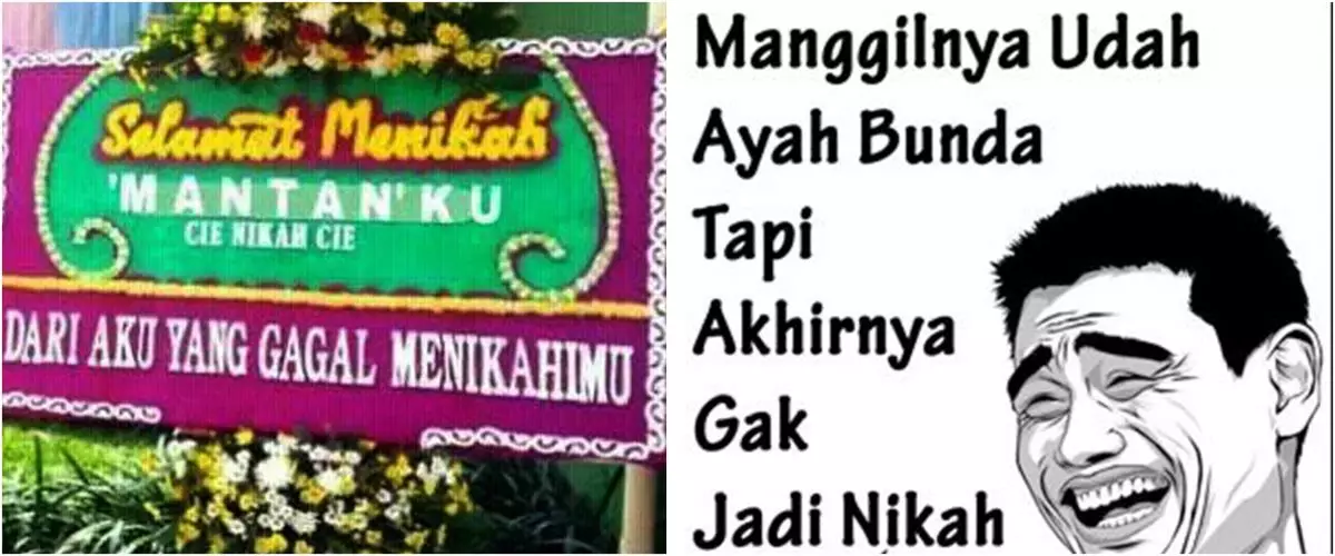 9 Meme lucu gagal nikah ini getirnya bikin senyum kecut