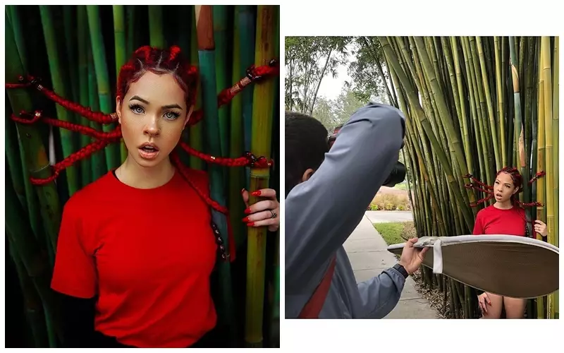 Potret ini hasilnya keren meski latar belakangnya biasa Instagram/@geoleon Potret ini hasilnya keren meski latar belakangnya biasa Instagram/@geoleon