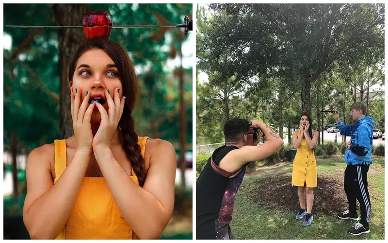 Potret ini hasilnya keren meski latar belakangnya biasa Instagram/@geoleon Potret ini hasilnya keren meski latar belakangnya biasa Instagram/@geoleon