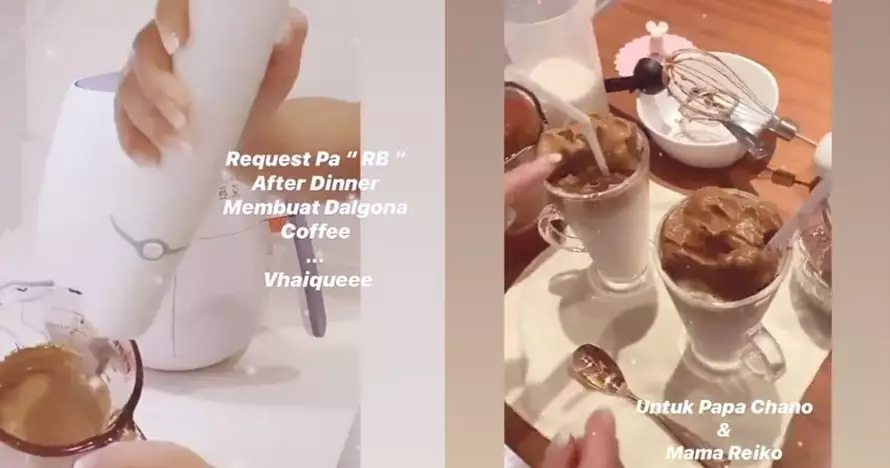 seleb bikin dalgona coffee © 2020 brilio.net seleb bikin dalgona coffee © 2020 brilio.net
