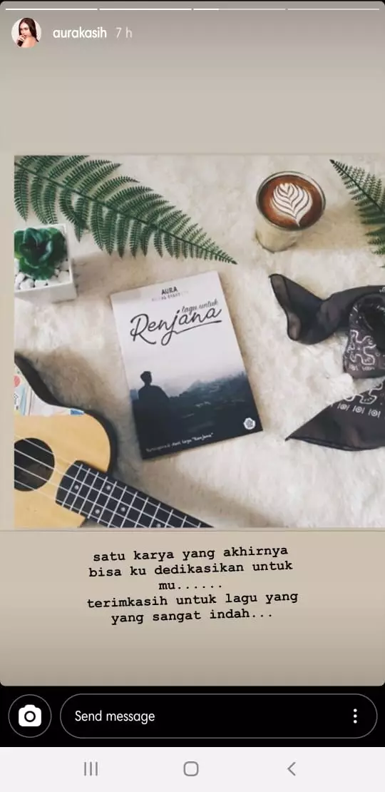 fakta novel renjana Aura Kasih instagram fakta novel renjana Aura Kasih instagram