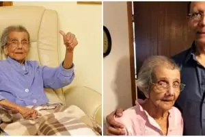 Kisah haru nenek 98 tahun yang sembuh dari virus corona