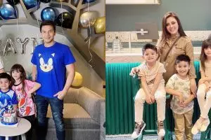 7 Potret perayaan ultah anak Jonathan Frizzy di rumah saja, sederhana