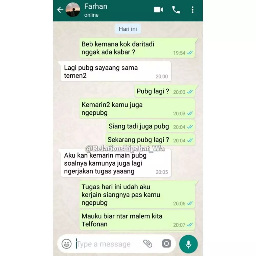 chat lucu susahnya jadi cowok © 2020 instagram.com chat lucu susahnya jadi cowok © 2020 instagram.com