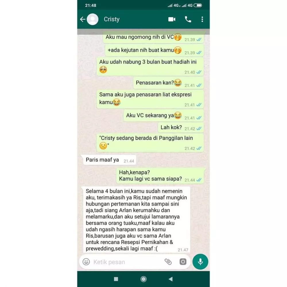 chat lucu susahnya jadi cowok © 2020 instagram.com chat lucu susahnya jadi cowok © 2020 instagram.com