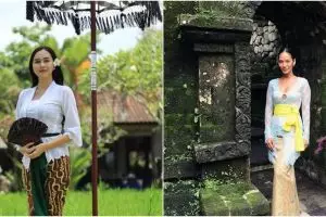 Pesona 9 seleb Indonesia pakai baju adat kebaya Bali