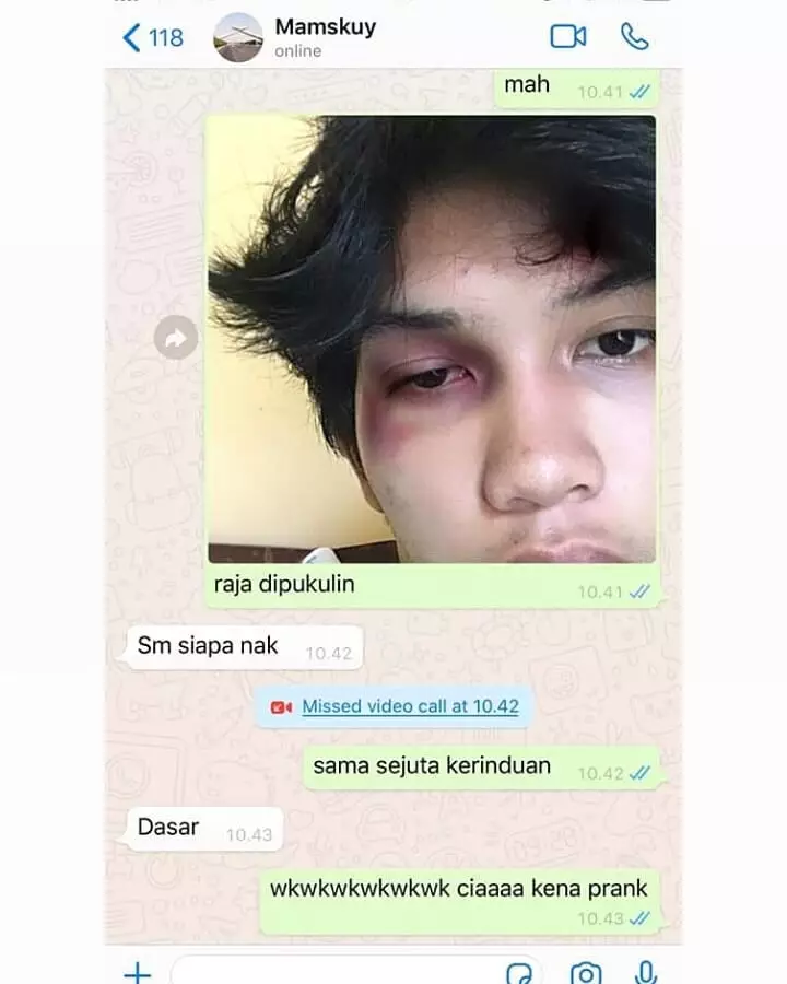 10 Prank chat orangtua berbagai sumber 10 Prank chat orangtua berbagai sumber