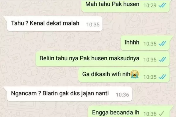 10 Prank chat orangtua berbagai sumber 10 Prank chat orangtua berbagai sumber