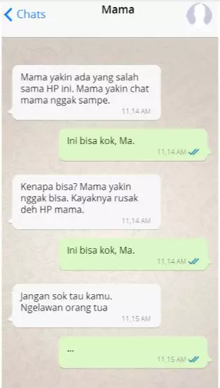 10 Prank chat orangtua berbagai sumber 10 Prank chat orangtua berbagai sumber