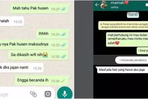 7 Chat prank orangtua dan anak ini bikin tepuk jidat