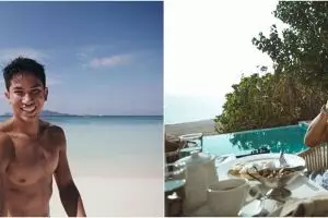 9 Pesona Pangeran Mateen, putra Sultan Brunei saat pamer dada bidang